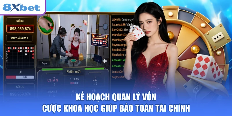 Kế hoạch quản lý vốn cược khoa học giúp bảo toàn tài chính