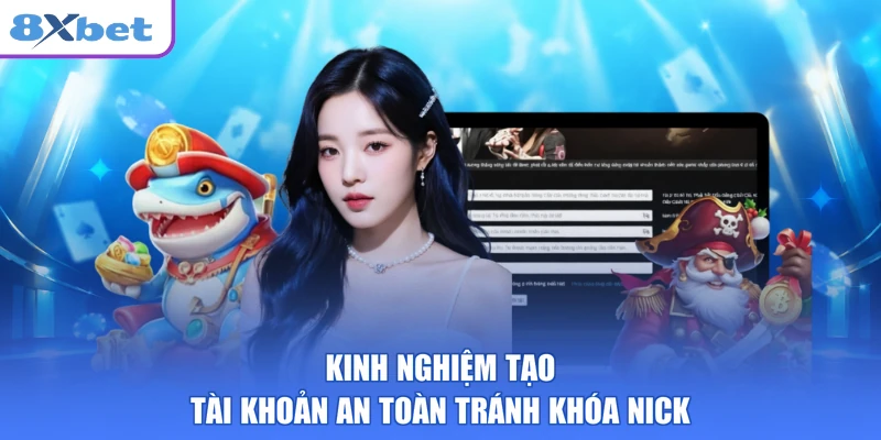 Kinh nghiệm tạo tài khoản  an toàn tránh khóa nick